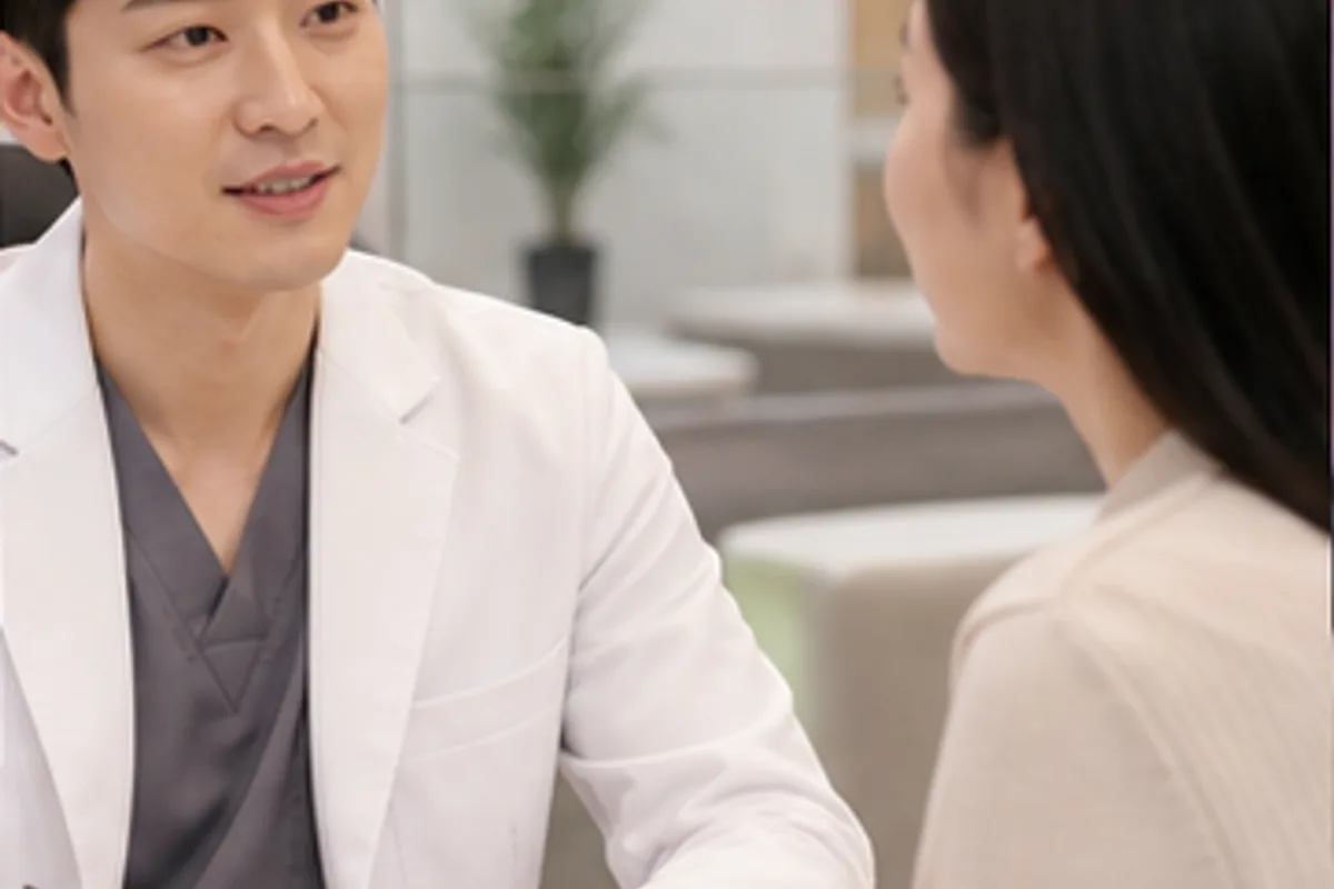 차분한 진료 상담 공간